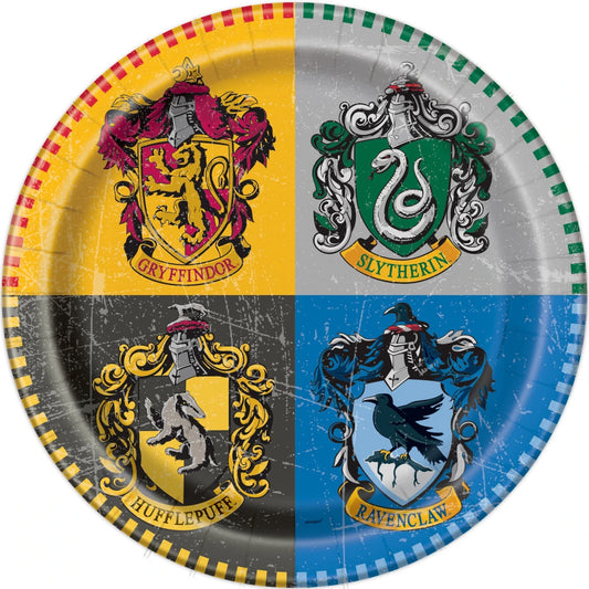 Harry Potter Round 9" Dinner Plates, 8 In A Pack