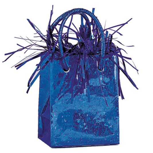 Mini Gift Bag Balloon Weight - Royal Blue