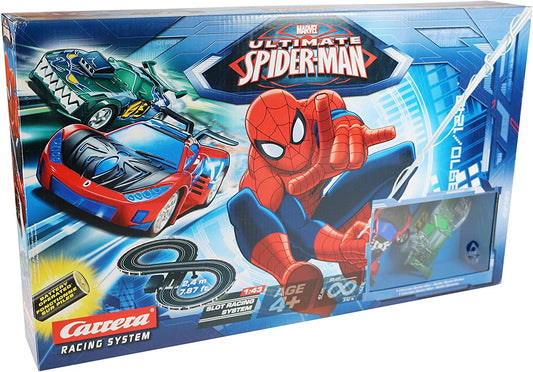 Carrera Marvel Ultimate Spider-Man 1:43 Slot Racing 2.4m Track Set