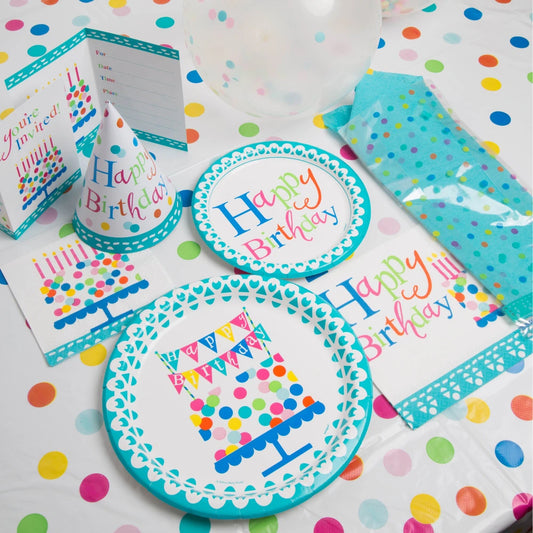 Confetti Cake Birthday Luncheon Napkins, 16 In A Pack
