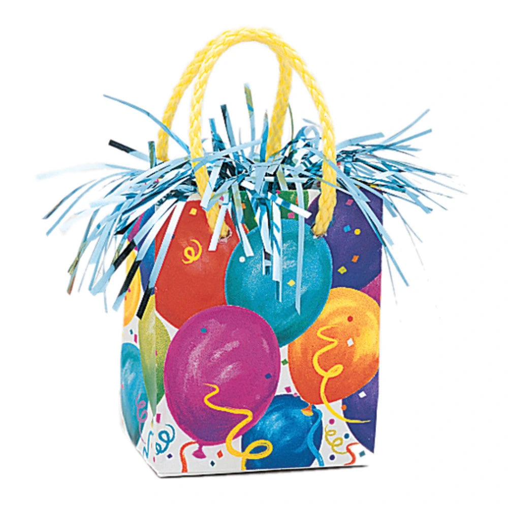 Festive Balloon Mini Gift Bag Balloon Weight