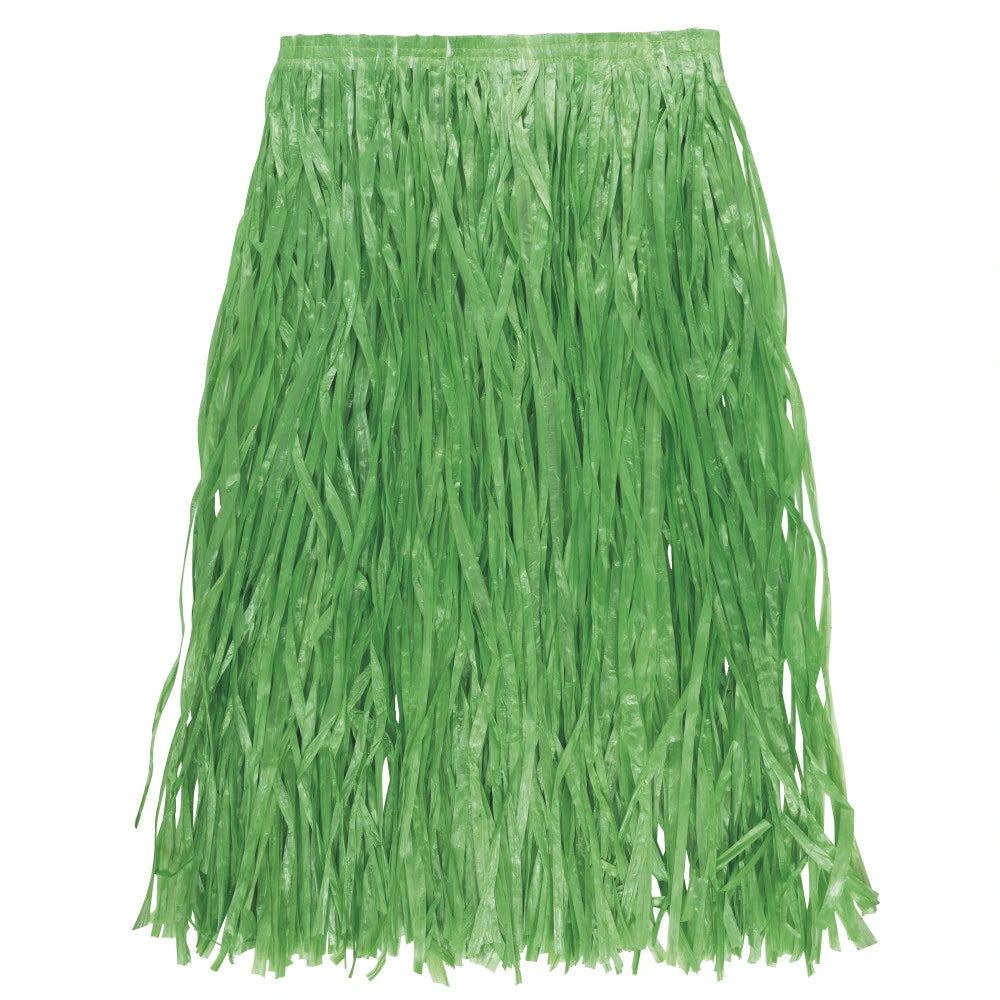 Green Luau Hula Skirt (Nylon)