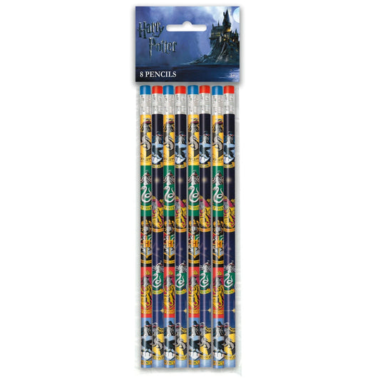 Harry Potter Pencils, 8 In A Pack