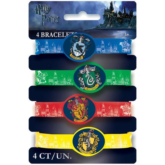 Harry Potter Stretchy Bracelets, 4 In A Pack