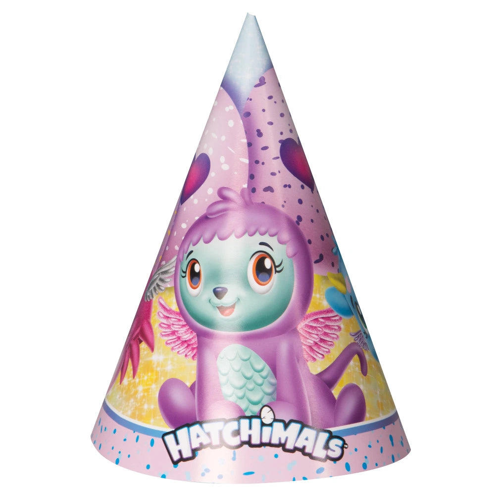 Hatchimals Party Hats, 8 In A Pack