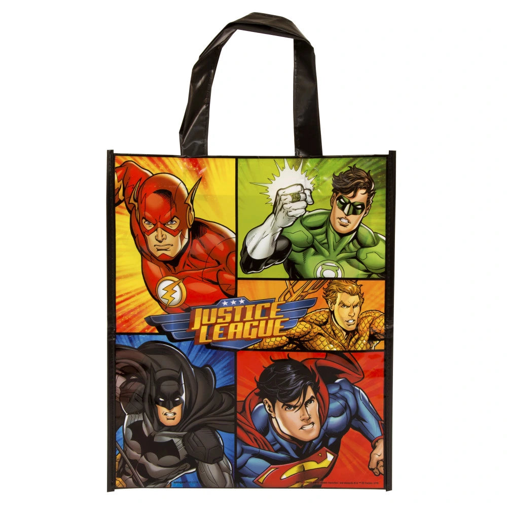 Justice League Tote Bag, 13"x11"