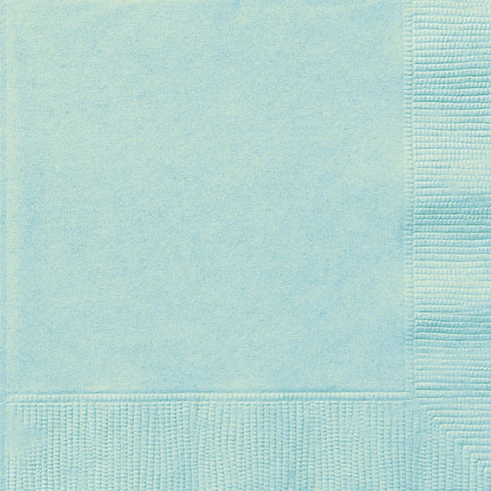 Mint Solid Luncheon Napkins, 20 In A Pack