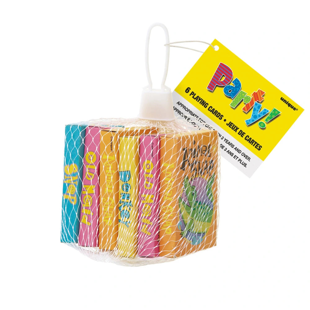 Playing Cards Net Bag, 6 In A Pack - Bulk