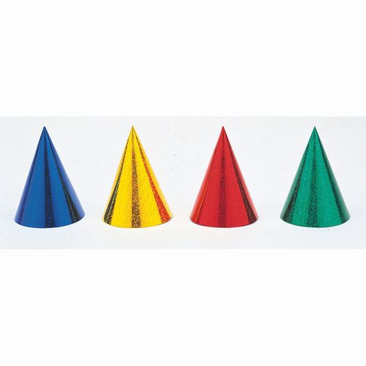 Prismatic Hats - Assorted, 8 In A Pack