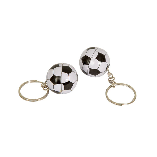 Soccer Ball Keychains, 12 In A Pack