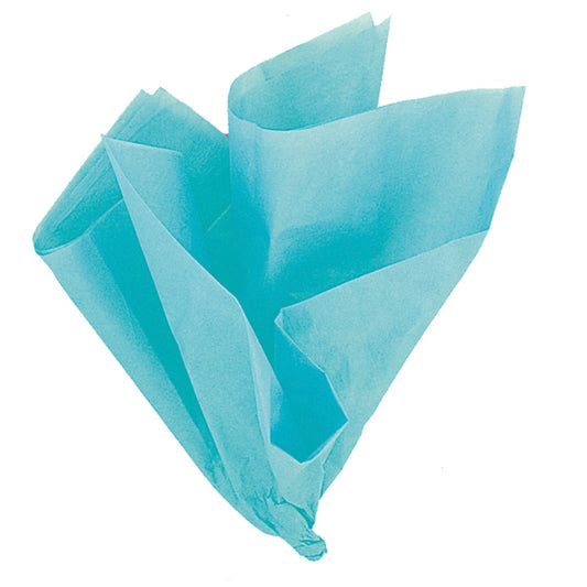 Teal Green Tissue Sheets, 10 In A Pack
