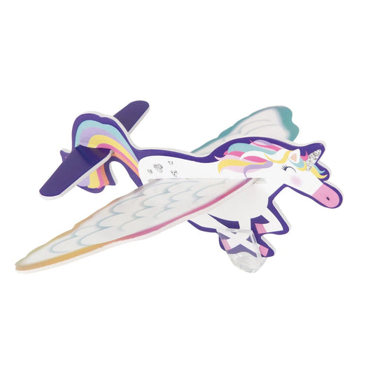 Unicorn Glider Kit Favors, 8 In A Pack