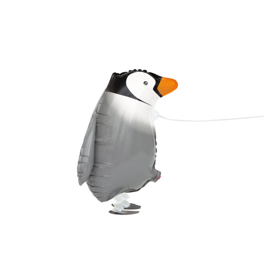 Walking Pet Penguin Foil Balloon