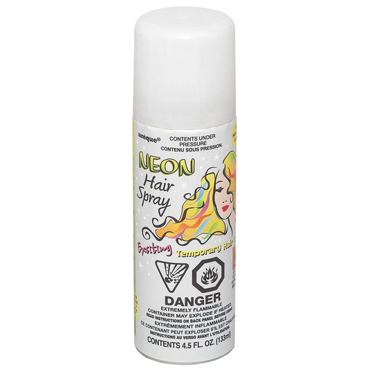 White Neon Hair Spray, 4.5 fl oz