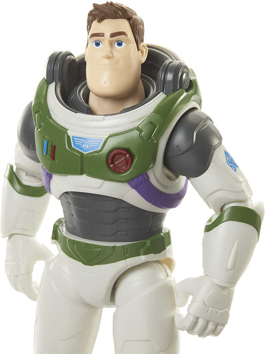 Disney Buzz LightYear Original Buzz Space Ranger Alpha-Suit (12 Inch), Astronaut Action Figure from the Film, 4 Years and up